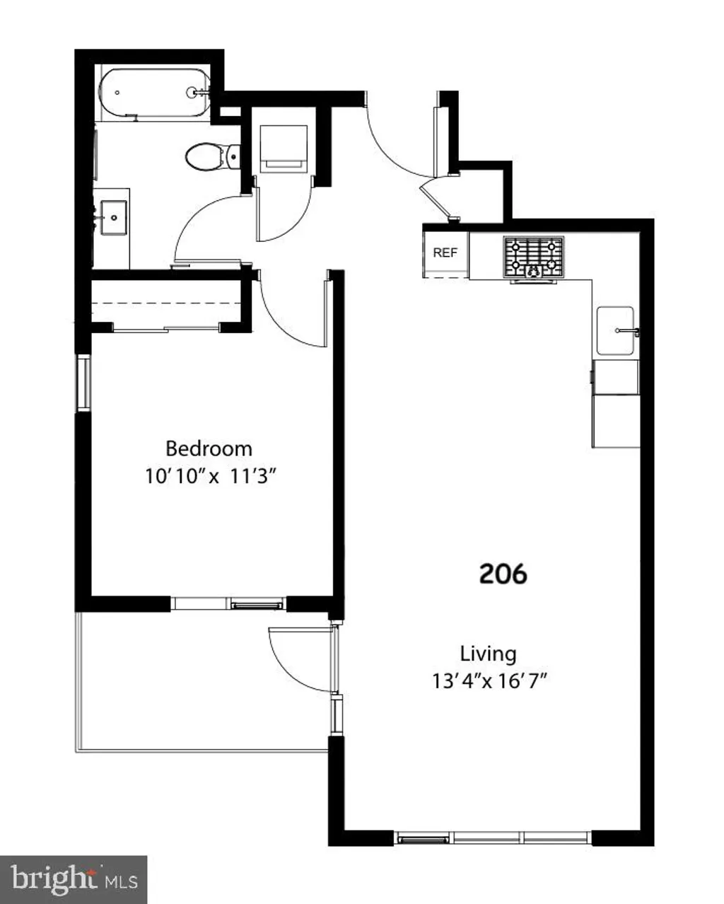 Additional image 5 of 1224 M Street NW Unit 206, Washington, DC 20005