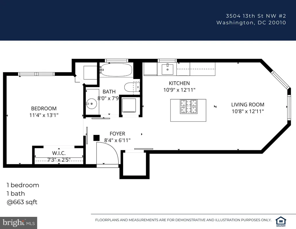 3504 13th Street NW Unit 2, Washington, DC 20010