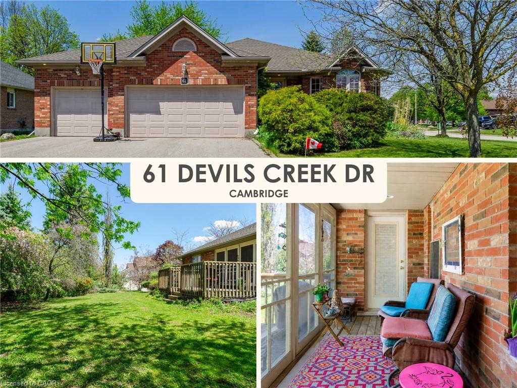 61 Devils Creek Drive, Cambridge, ON, N1S 4Y3