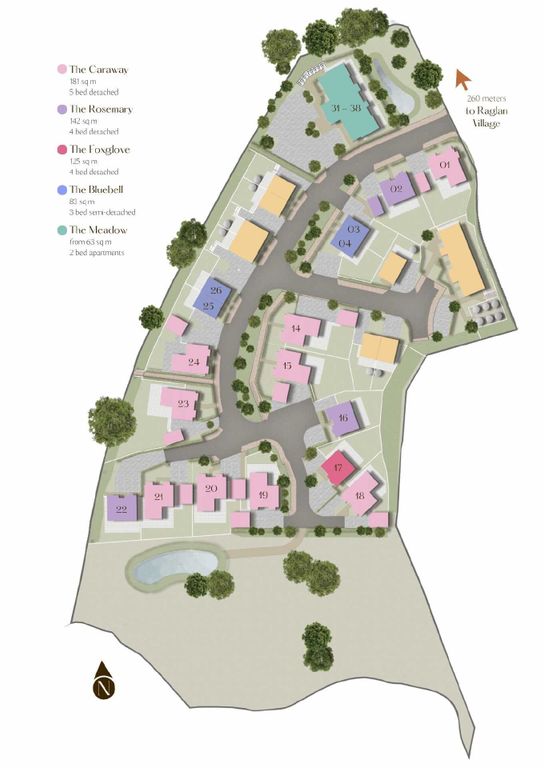 Additional image 2 of 2 bed flat for saleGwladus Gardens, Raglan, Monmouthshire NP15