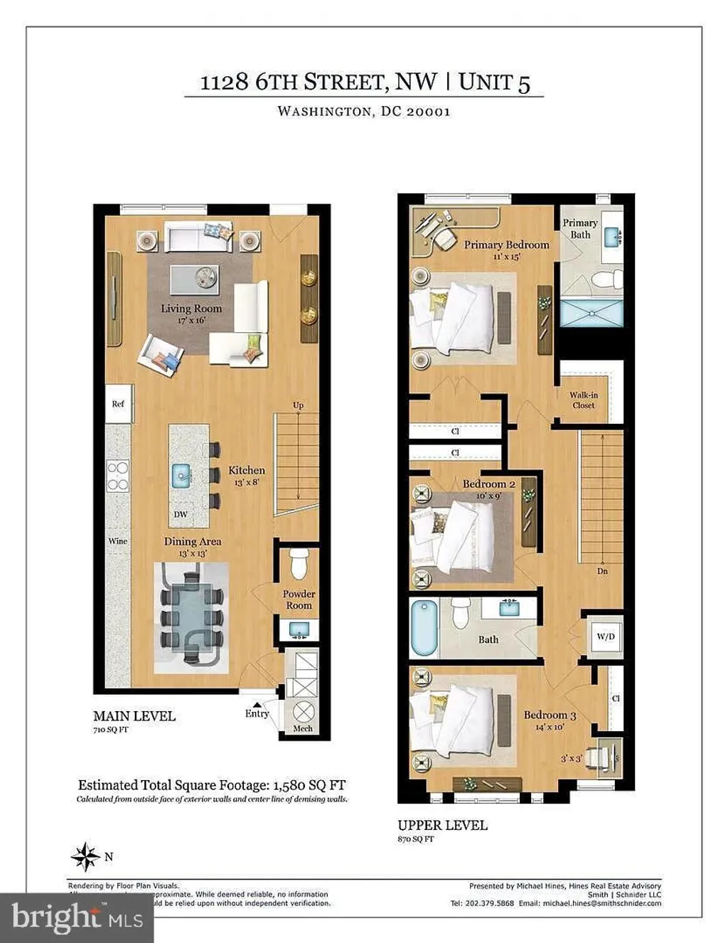 1128 6th Street NW Unit 5, Washington, DC 20001