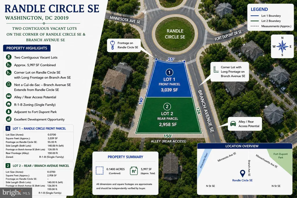 Randle Circle SE, Washington, DC 20019