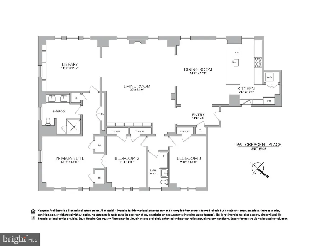 1661 Crescent Place NW Unit 305, Washington, DC 20009