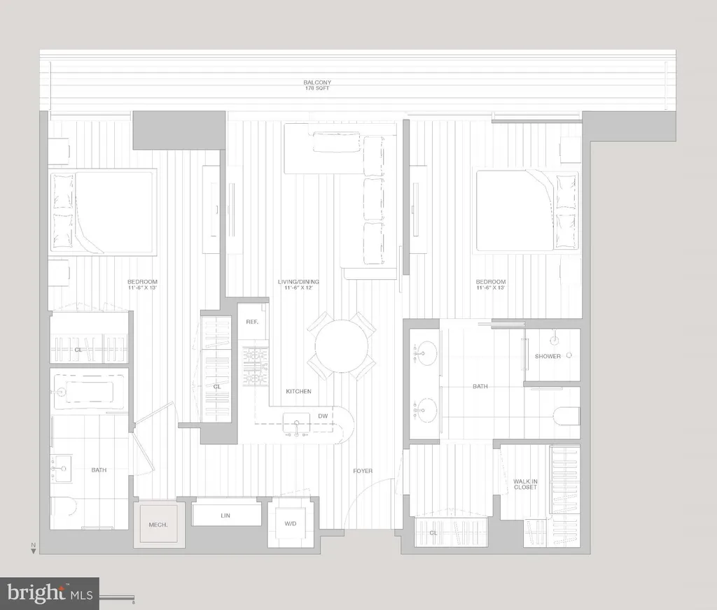 Additional image 3 of 925 H Street NW Unit 606, Washington, DC 20001
