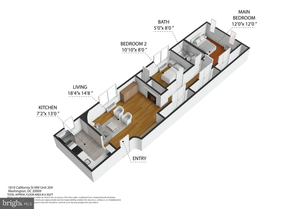 1810 California Street NW Unit 204, Washington, DC 20009