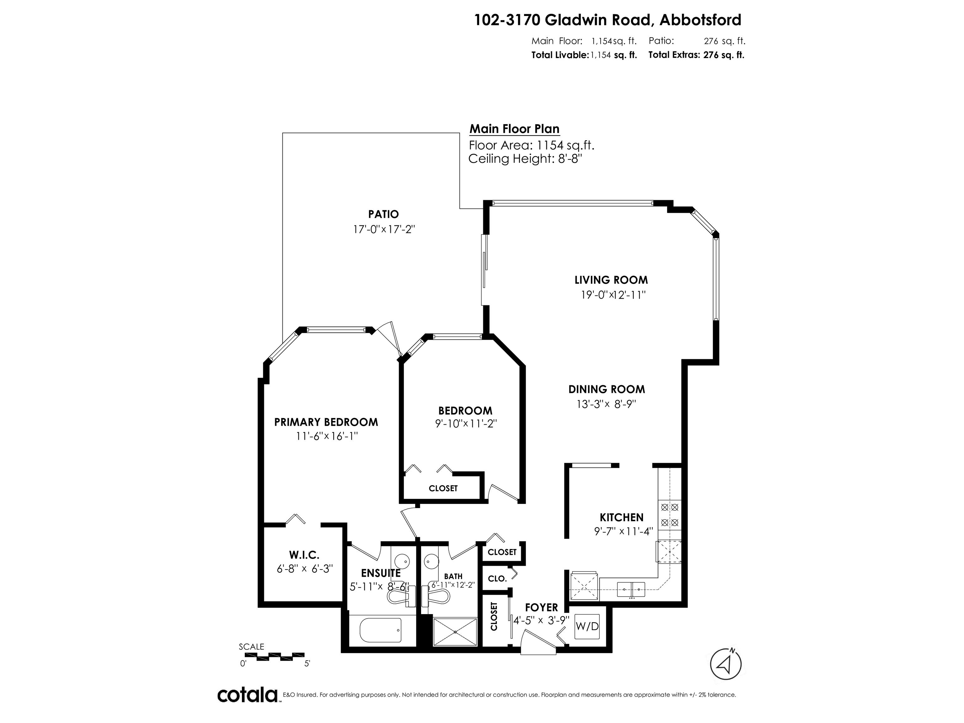 Additional image 2 of 102-3170 Gladwin Road, Abbotsford, BC, V2T 5T1