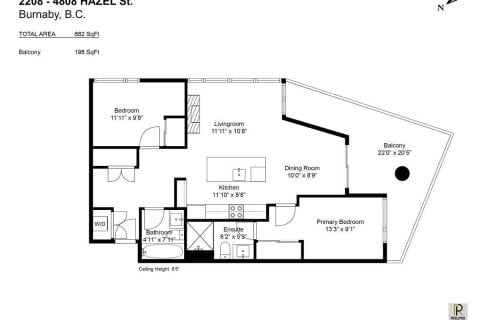 Additional image 8 of 2208-4808 Hazel Street, Burnaby, BC, V5H 0A2