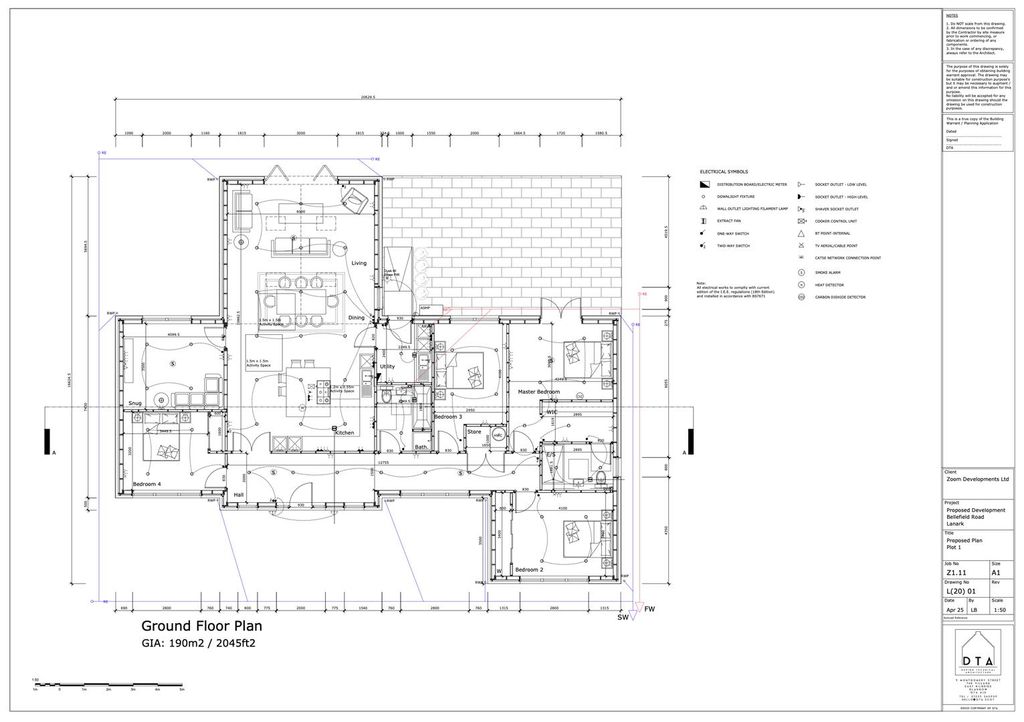 Additional image 11 of 4 bed detached bungalow for salePlot 1, Bellefield Road, Lanark ML11