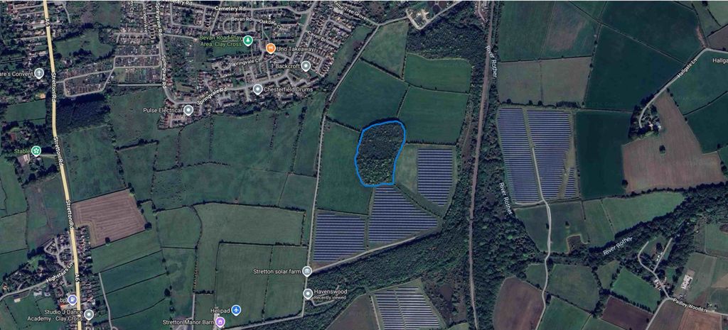 Land to rentStraw Lane, Stretton, Alfreton DE55