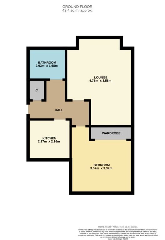 Additional image 12 of 1 bed flat to rentCorries Court, Arbroath, Angus DD11