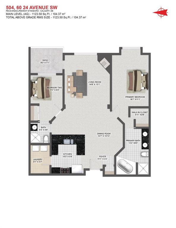 Additional image 3 of 504-60 24 Avenue SW, Calgary, AB, T2S 3C9
