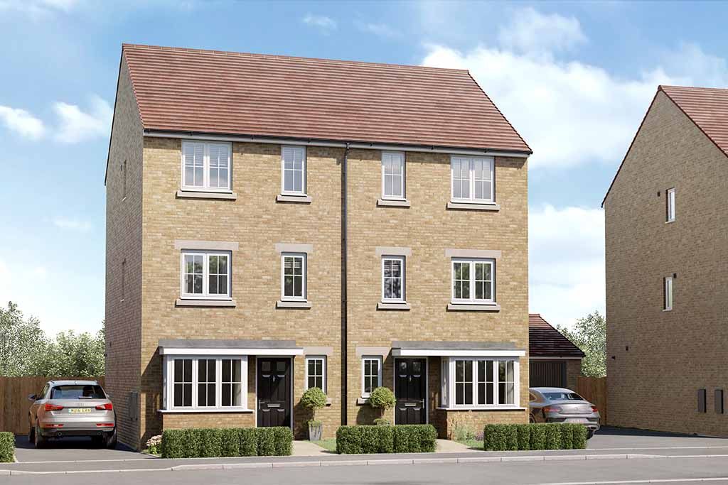 4 bed semi-detached house for sale"Richmond" at Kingsgate, Bridlington YO15