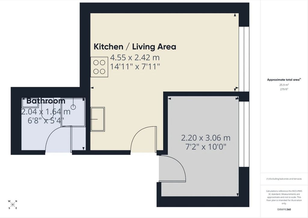 Additional image 6 of 1 bed flat to rentFlat 5, 106 Belgrave Gate, Leicester LE1
