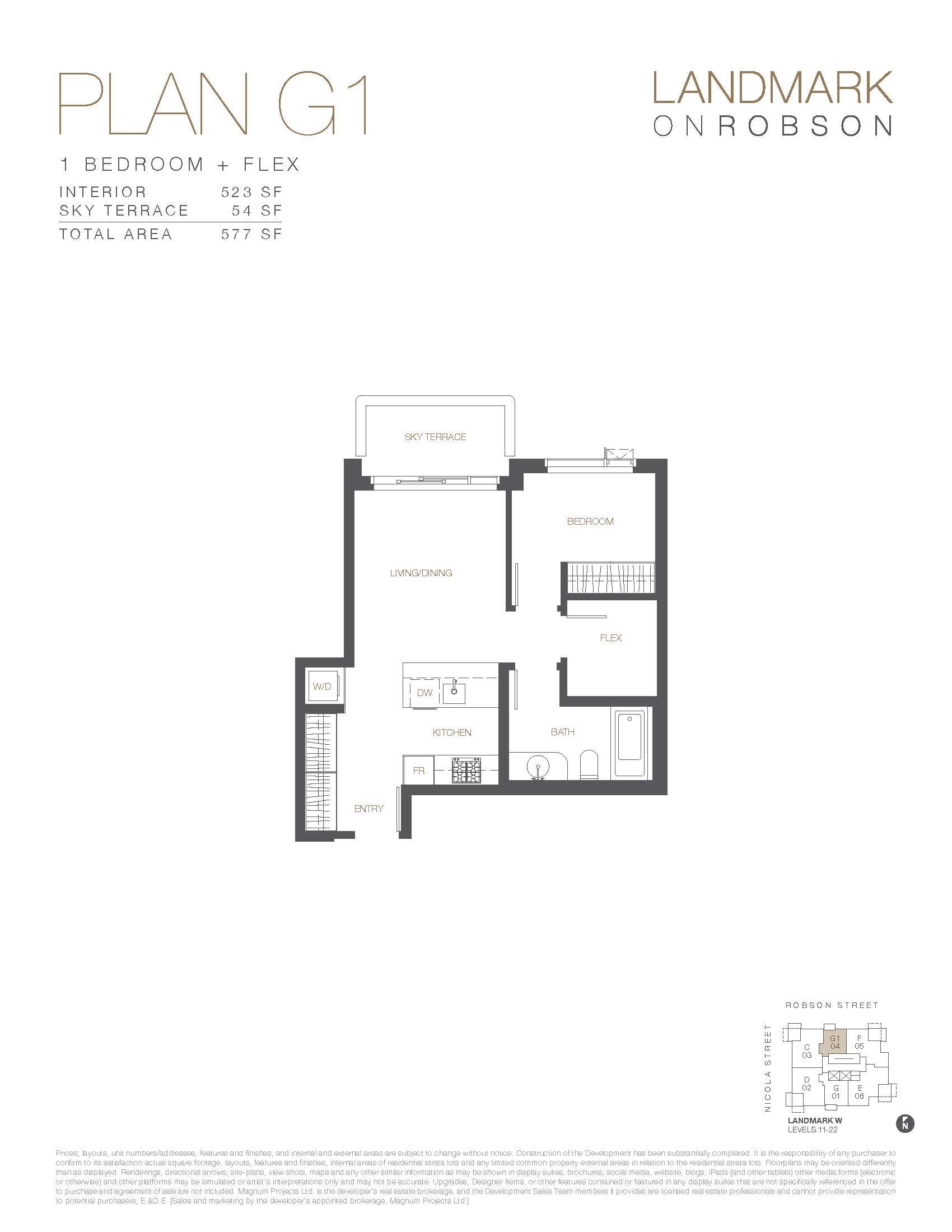 Additional image 6 of 2204-1482 Robson Street, Vancouver, BC, V6G 0E4