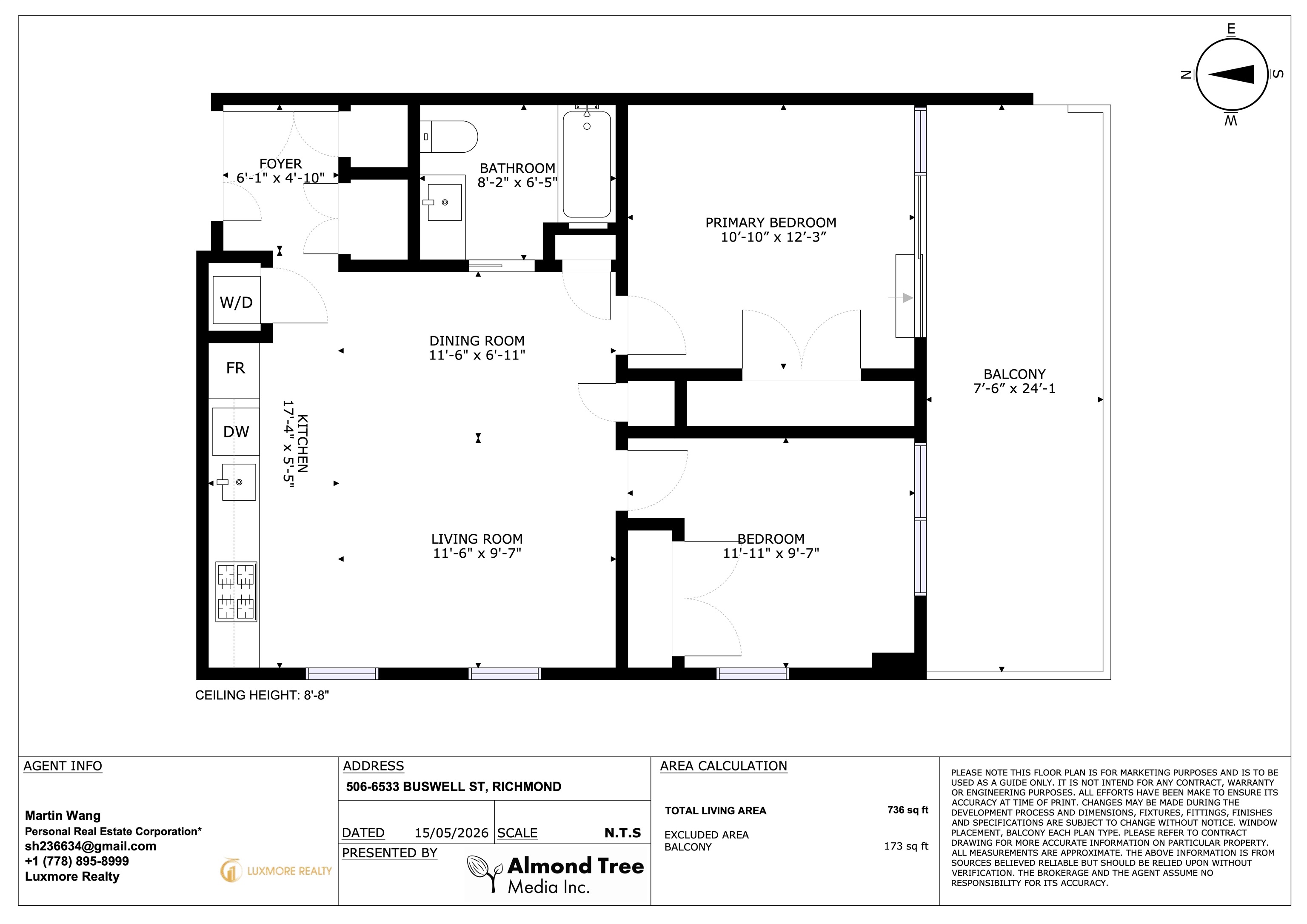 Additional image 2 of 506-6533 Buswell Street, Richmond, BC, V6Y 0J6