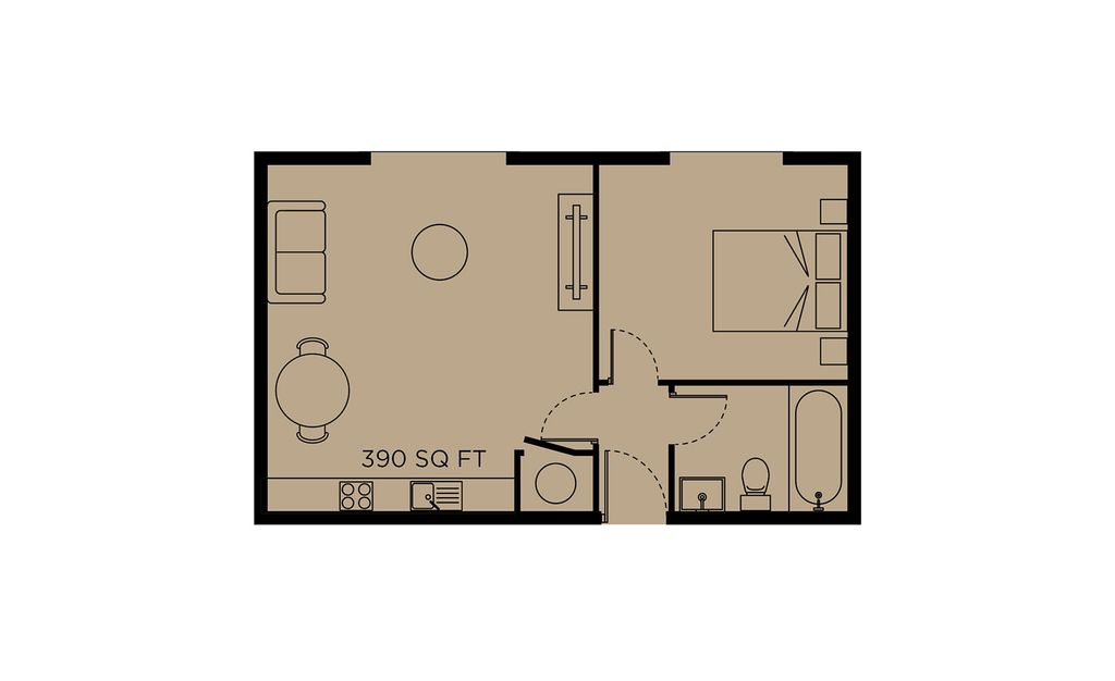 1 bed flat to rentOldham Road, Manchester M35