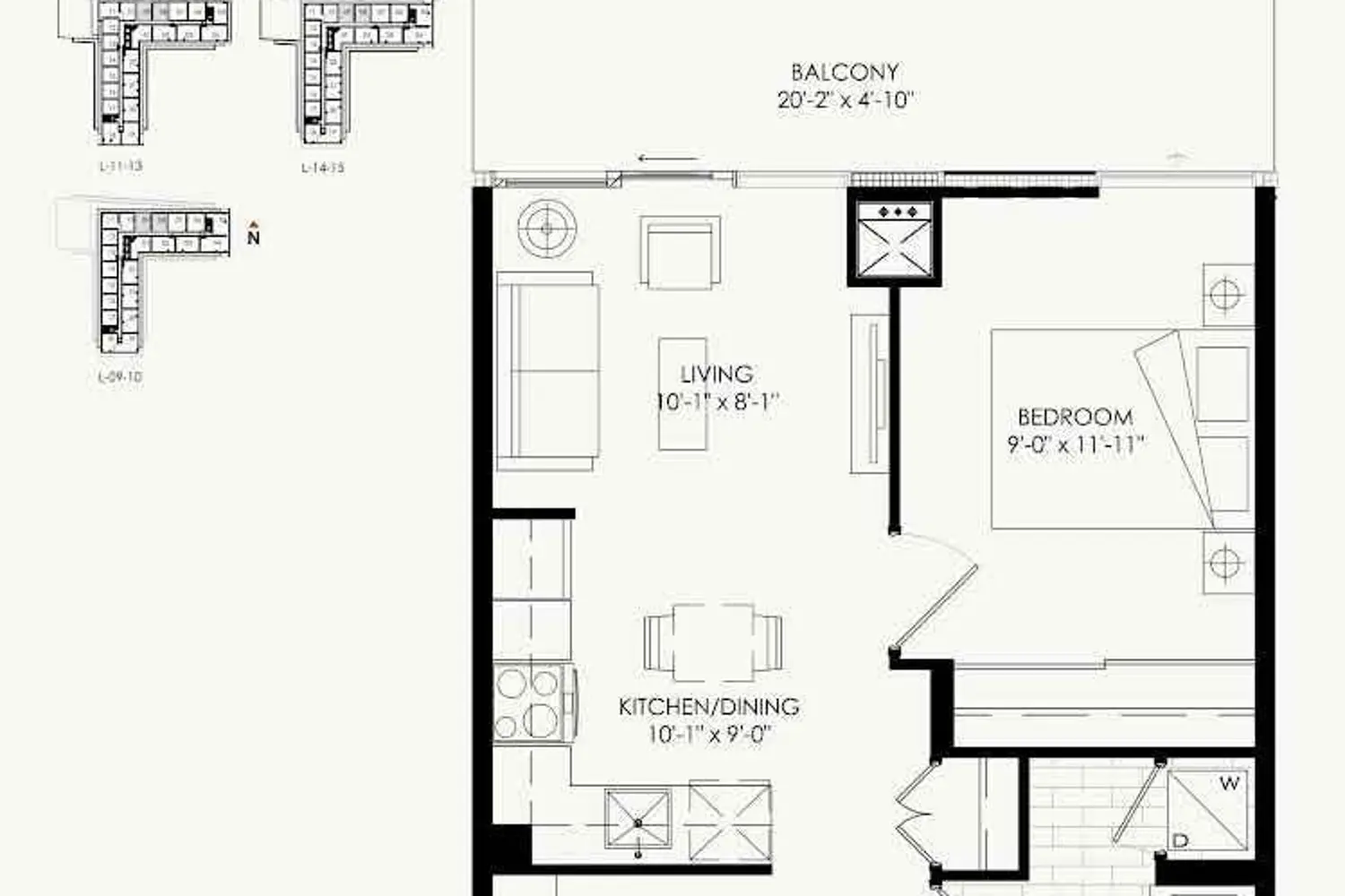 Additional image 13 of 160 Flemington Road 1009