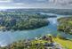 Rare waterfront home with direct water access & panoramic views, Port Navas