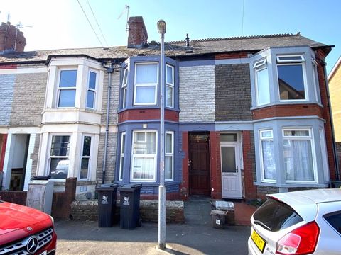 First Floor Flat. Daviot Street, Cardiff CF24