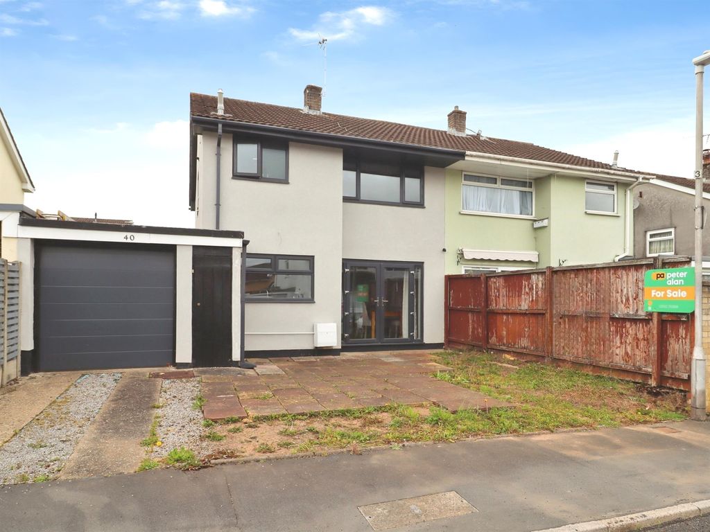 3 bed semi-detached house for saleTy To Maen Close, Old St. Mellons, Cardiff CF3