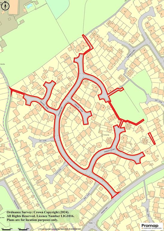 Land for saleGrass Verges, Roads & Pathways, Parsley Close, Earley, Reading, Berkshire RG6