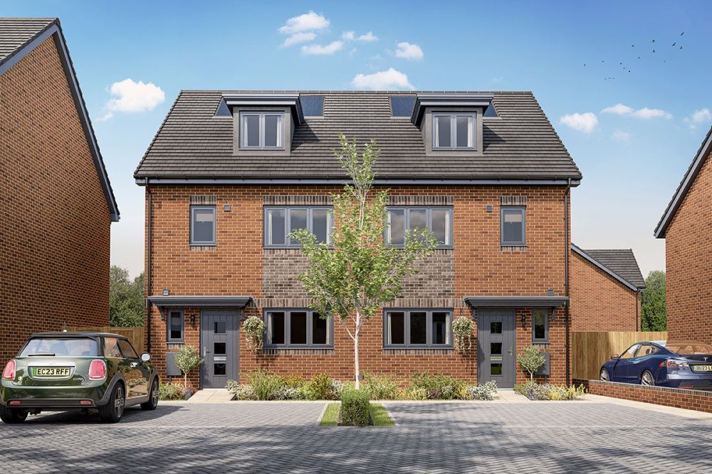 4 bed semi-detached house for sale"The Filey" at New Estates Roads Off Biggs Lane, Arborfield RG2
