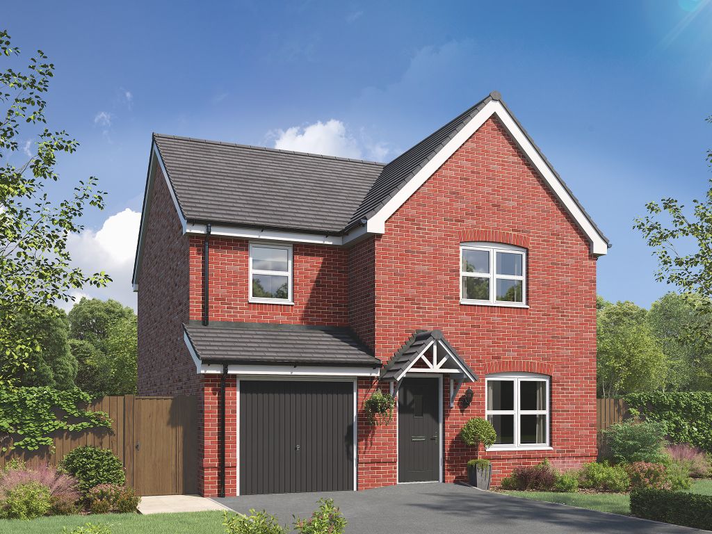 4 bed detached house for sale"The Burnham" at Summerhouse Lane, Ashington NE63