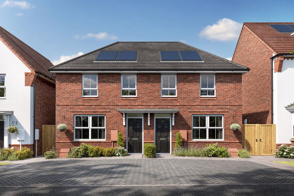 3 bed end terrace house for sale"Archford" at Armstrongs Fields, Broughton, Aylesbury HP22
