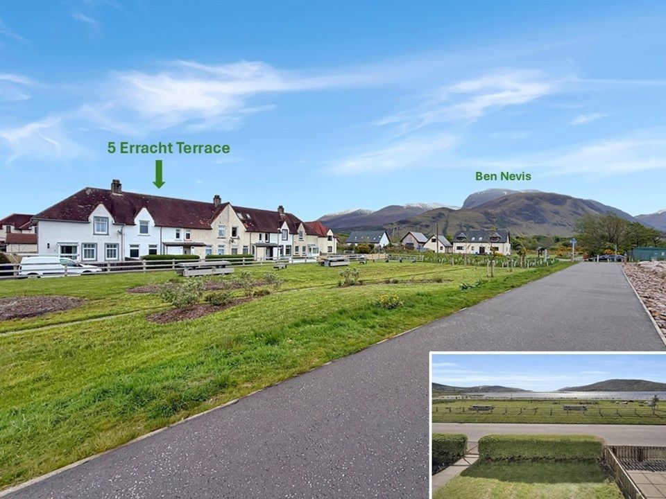 2 bed terraced house for saleErracht Terrace, Caol, Fort William, Inverness-Shire PH33