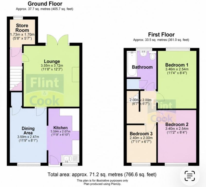 Additional image 9 of 3 bed terraced house for saleClover Court, Bromyard HR7