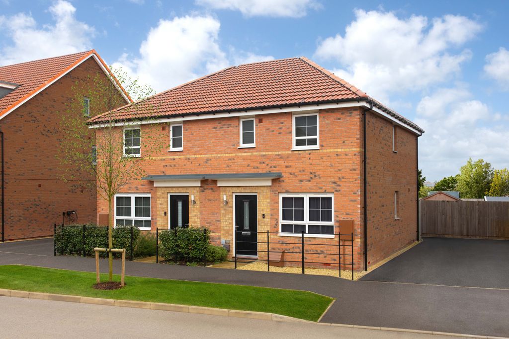 3 bed semi-detached house for sale"Ellerton" at Len Pick Way, Bourne PE10