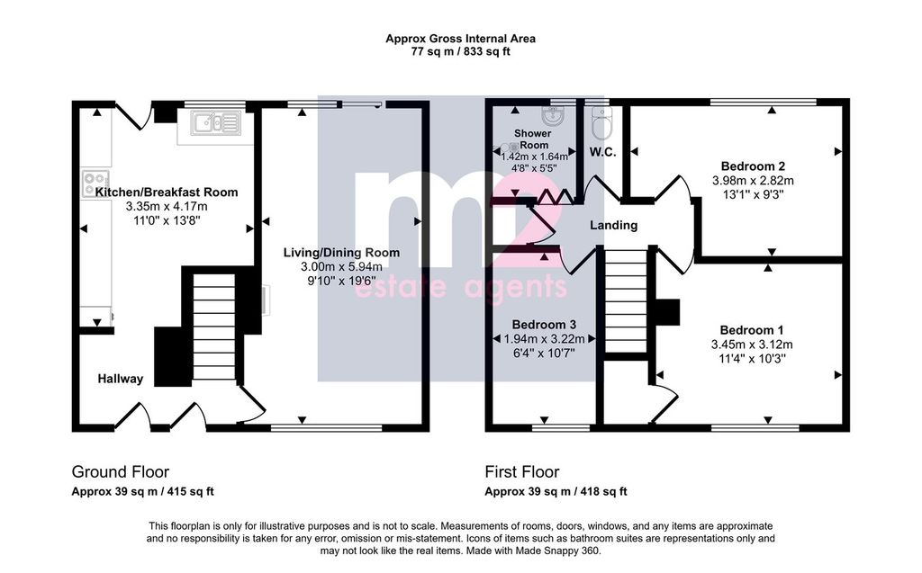 Additional image 2 of 3 bed terraced house for salePlayford Crescent, Newport NP19
