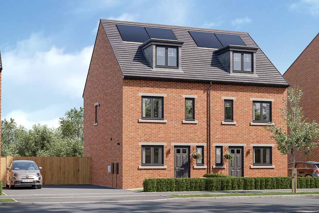 3 bed semi-detached house for sale"The Drayton" at Soothill Lane, Batley WF17