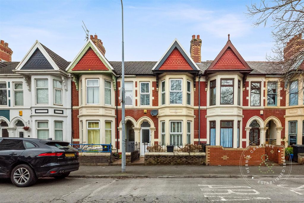 3 bed terraced house for saleCourtenay Road, Cardiff CF24