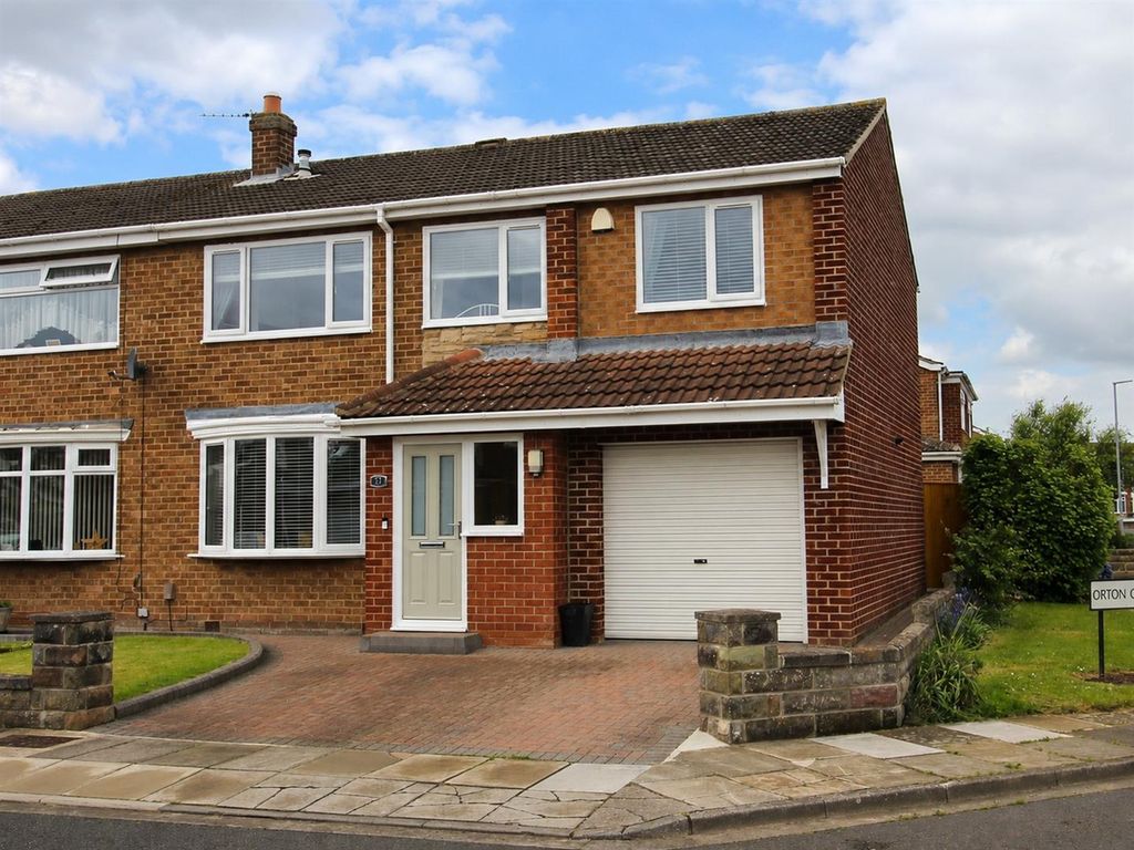 4 bed semi-detached house for saleOrton Grove, Wolviston Court, Billingham TS22