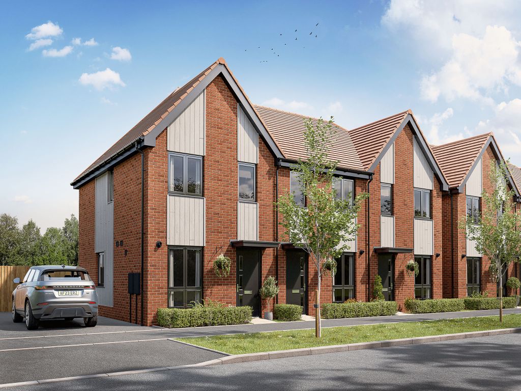2 bed semi-detached house for sale"The Alnmouth" at Newland Avenue, Bishop's Stortford CM23