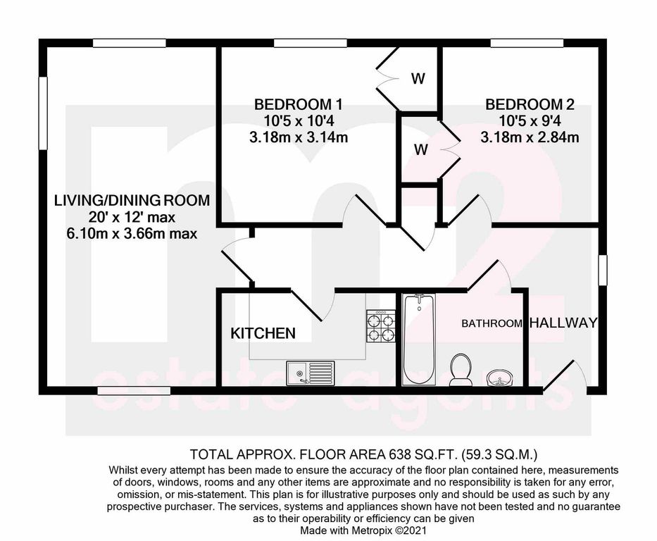 Additional image 2 of 2 bed flat for saleGolden Mile View, Newport NP20