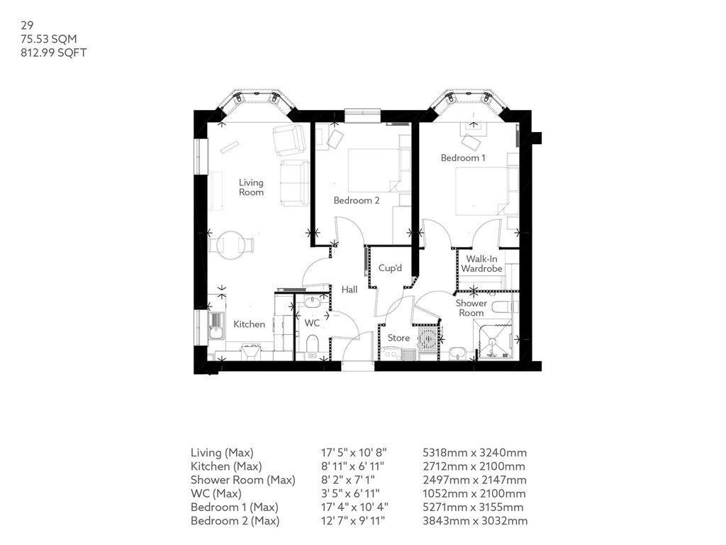 Additional image 16 of 2 bed flat for saleNew Dover Road, Canterbury, Kent CT1