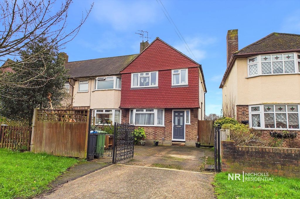 3 bed end terrace house for saleClayton Road, Chessington, Surrey KT9