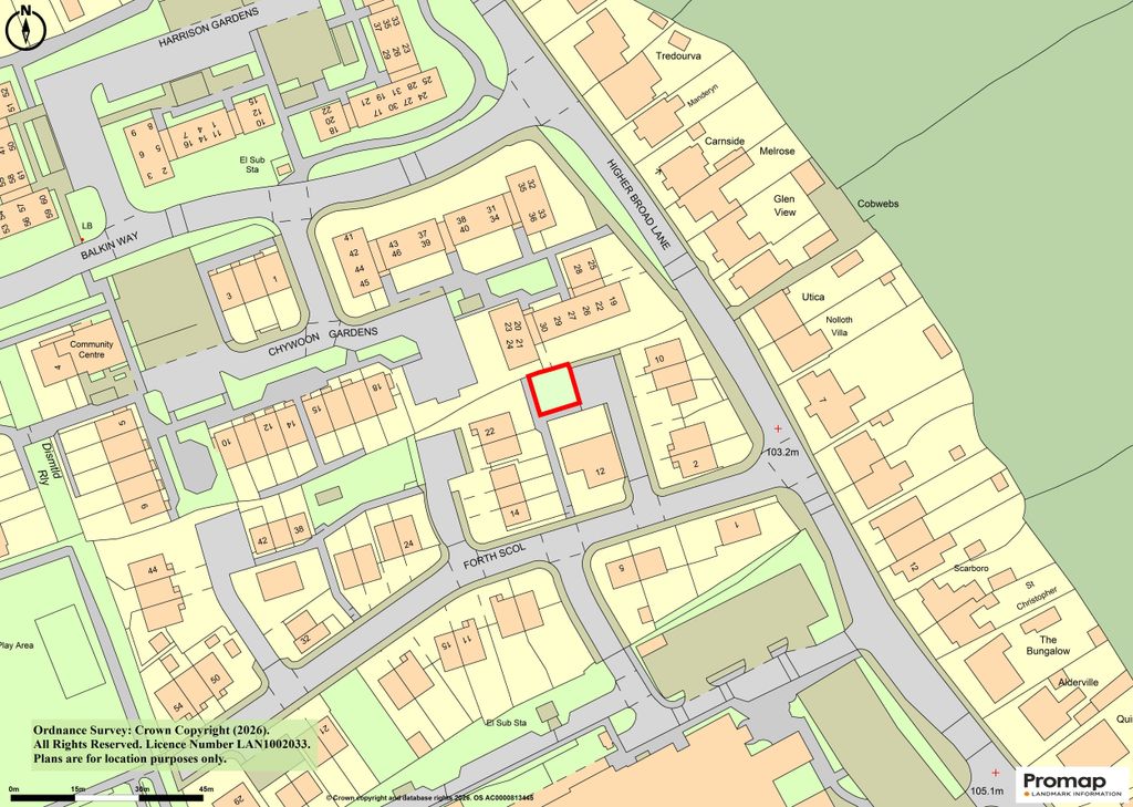 Additional image 2 of Land for saleLand Adjacent 10 Forth Scol, Redruth, Cornwall TR15