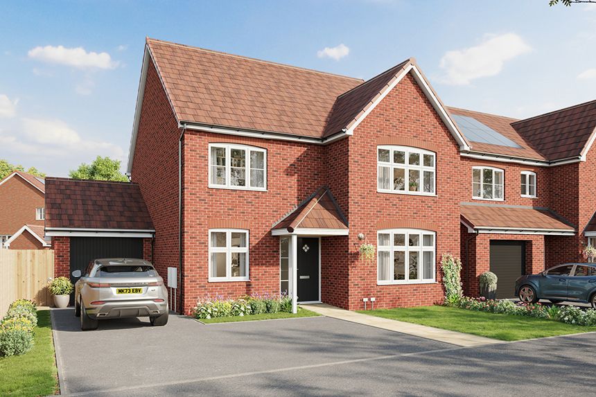 Additional image 2 of 4 bed detached house for sale"The Mulberry" at Marley Way, Burton-On-Trent DE15