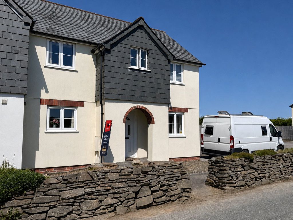 4 bed semi-detached house for saleKittows View, Hallworthy, Camelford, Cornwall PL32