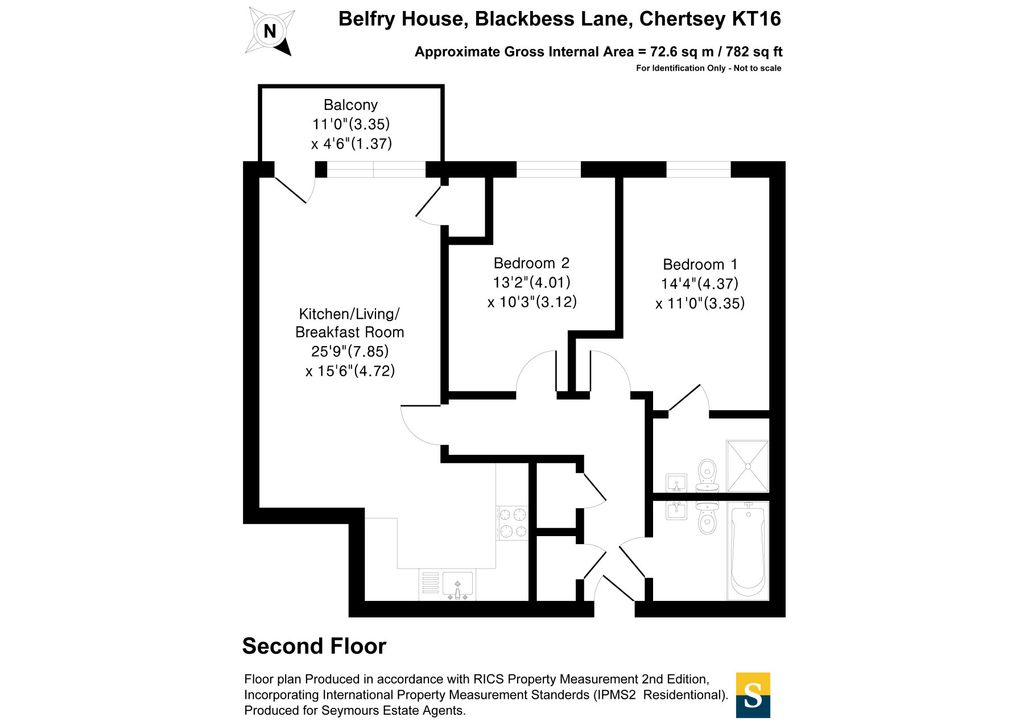 Additional image 21 of 2 bed flat for saleChertsey, Surrey KT16