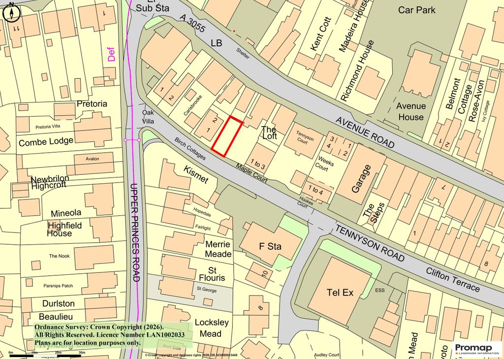 Additional image 3 of Land for saleLand Rear Of Vectis House, Avenue Road, Freshwater, Isle Of Wight PO40