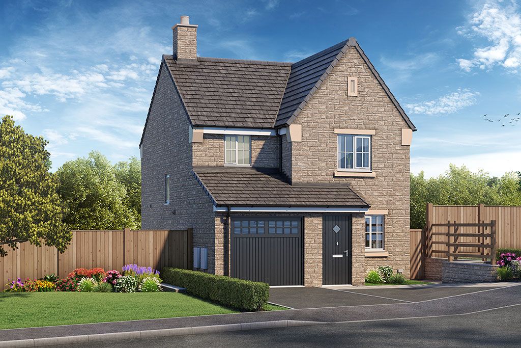 3 bed detached house for sale"The Fern" at Ashbourne Road, Buxton SK17