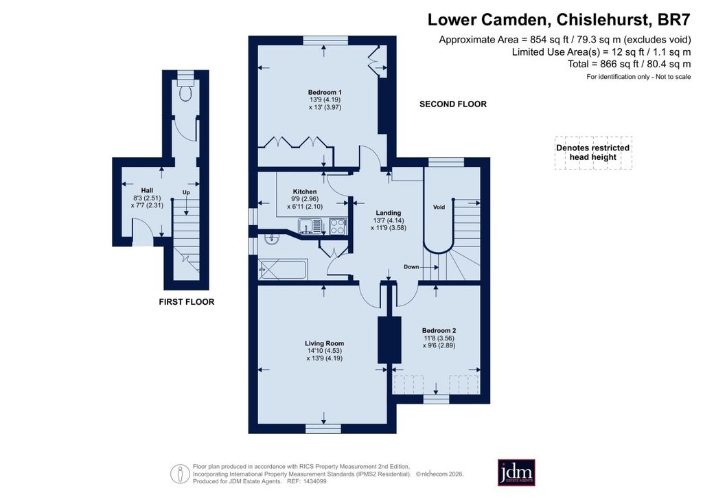 Additional image 14 of 2 bed flat for saleLower Camden, Chislehurst, Kent BR7