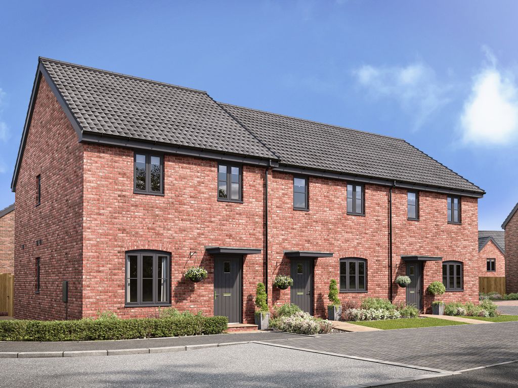 2 bed semi-detached house for sale"The Tunstall" at Sicklesmere Road, Bury St Edmunds IP33