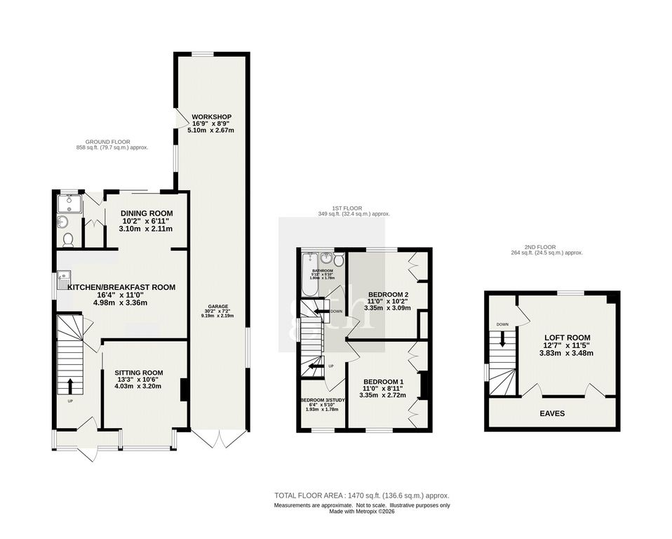 Additional image 26 of 3 bed detached house for saleForton Road, Chard, Somerset TA20
