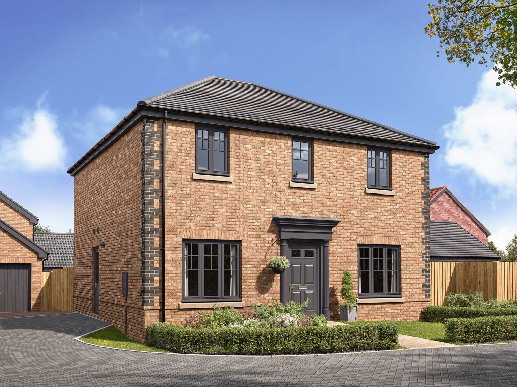 4 bed detached house for sale"The Hastings" at Sicklesmere Road, Bury St Edmunds IP33