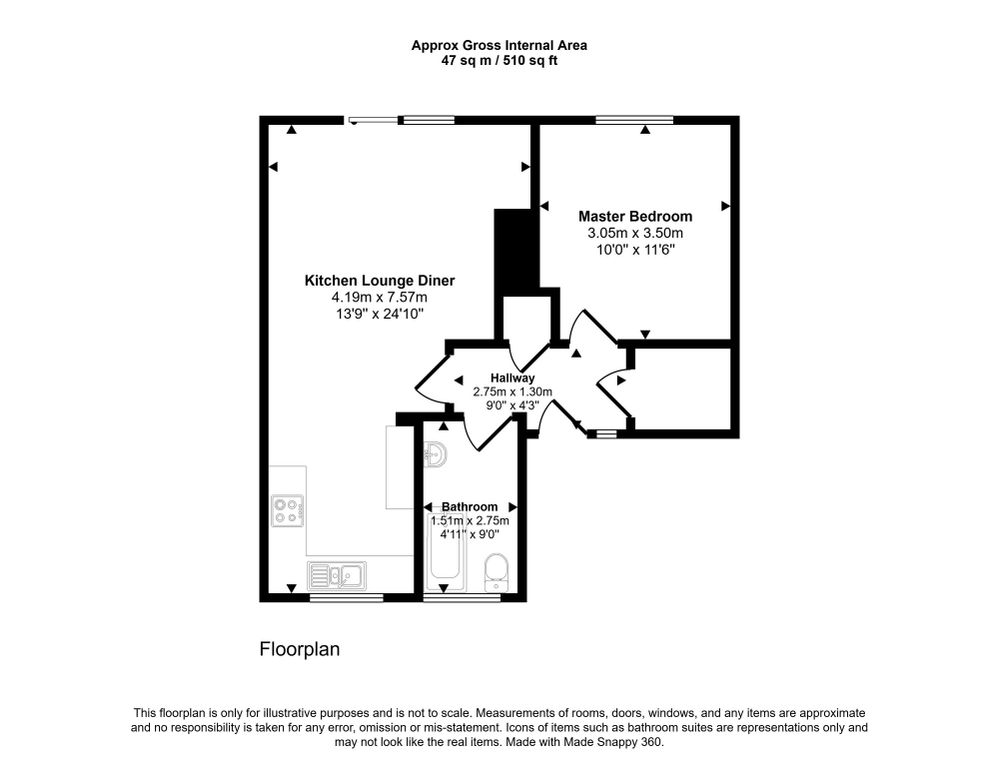 Additional image 11 of 1 bed flat for saleRed House Farm Estate, Bedlington NE22